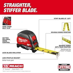 25ft Magnetic Tape Measure