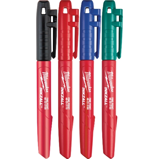 48-22-3106 - INKZALLÂ® - 4pk Colored Fine Pt