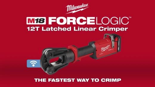 M18 FORCE LOGIC 12T Latched Linear Crimper