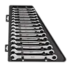 48-22-9516 - 15 pc. Metric Ratcheting Combination Wrench Set