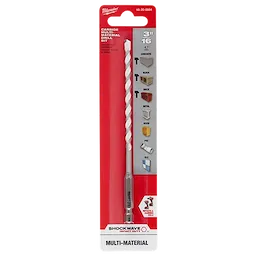 48-20-8884 - Shockwave Carbide Multi-Material Drill bit, 3/16"
