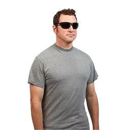 48-73-2025 48-73-2026 safety personal safety PPE personal protective equipment on model - Performance Safety Glasses – Tinted Fog-Free Lenses