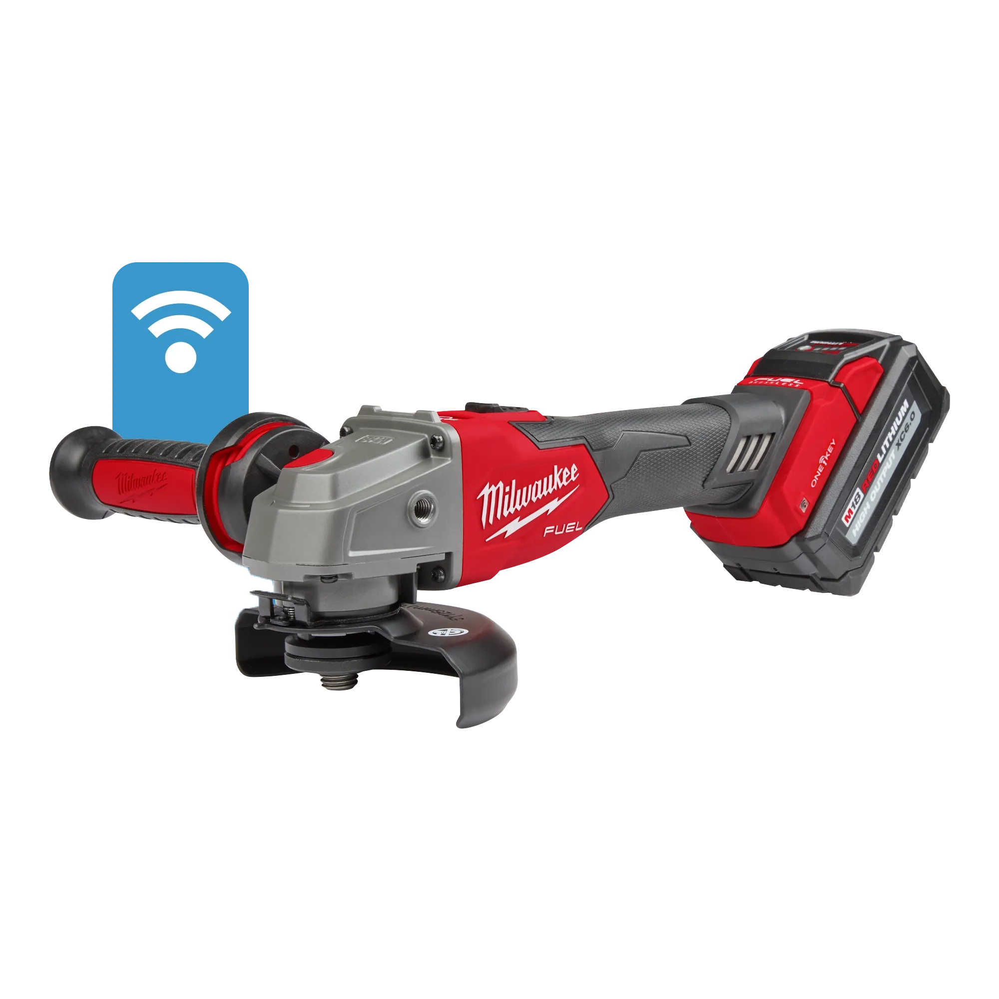 2883 - M18 FUEL™ 4-1/2" / 5" Braking Grinder with ONE-KEY(tm), Slide Switch Lock-On