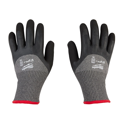 48-73-7950, 48-73-7951, 48-73-7952, 48-73-7953, 48-73-7954 - Cut Level 5 Winter Dipped Gloves - M