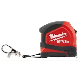 48-22-6601 - 10ft/3. Keychain Tape Measure w/ LED