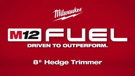 Milwaukee M12 FUEL 8in Hedge Trimmer