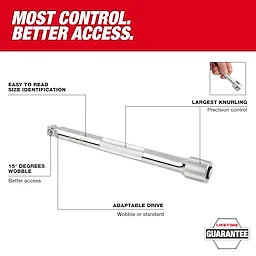3/8" Drive Wobble Extension