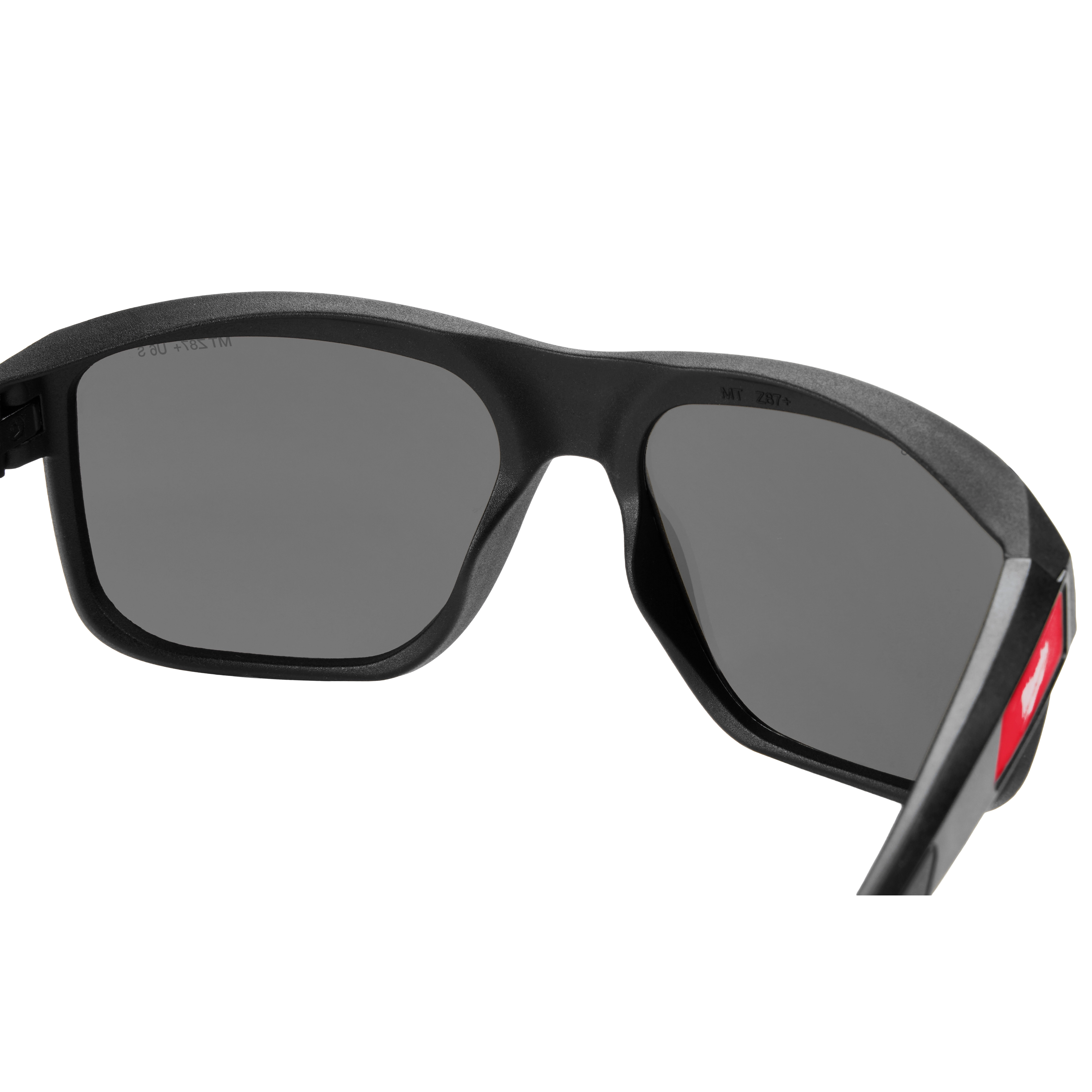 Full Frame Safety Glasses with Removable Side Shields – Tinted Anti-Scratch Lenses feature a black frame, tinted lenses, and detachable side shields for added protection. The design enhances durability and versatility for various environments.