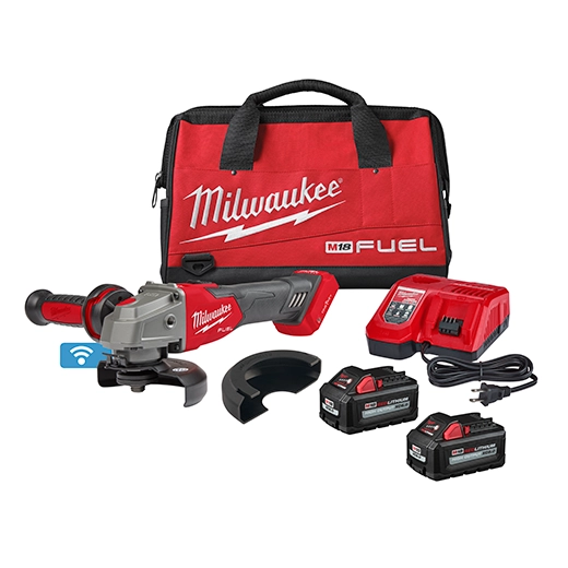 2883 - M18 FUEL™ 4-1/2" / 5" Braking Grinder with ONE-KEY(tm), Slide Switch Lock-On