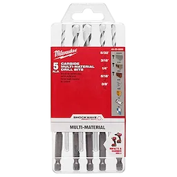 48-20-8898 - Shockwave Carbide Multi-Material Drill bit, 5pc kit