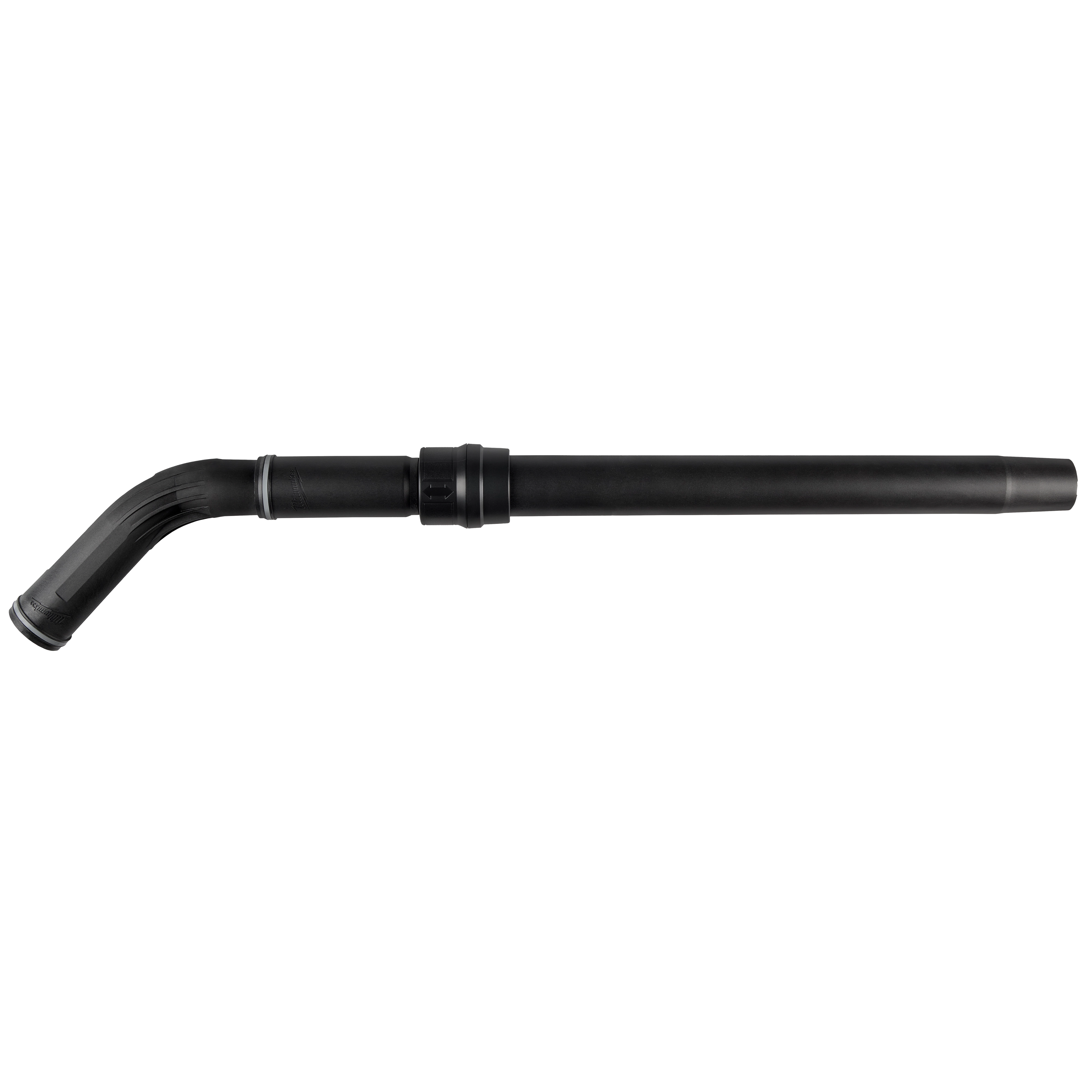 1-7/8" Telescoping Wand & Ergonomic Handle, featuring a black, extendable wand with a curved, ergonomic handle for comfortable grip.