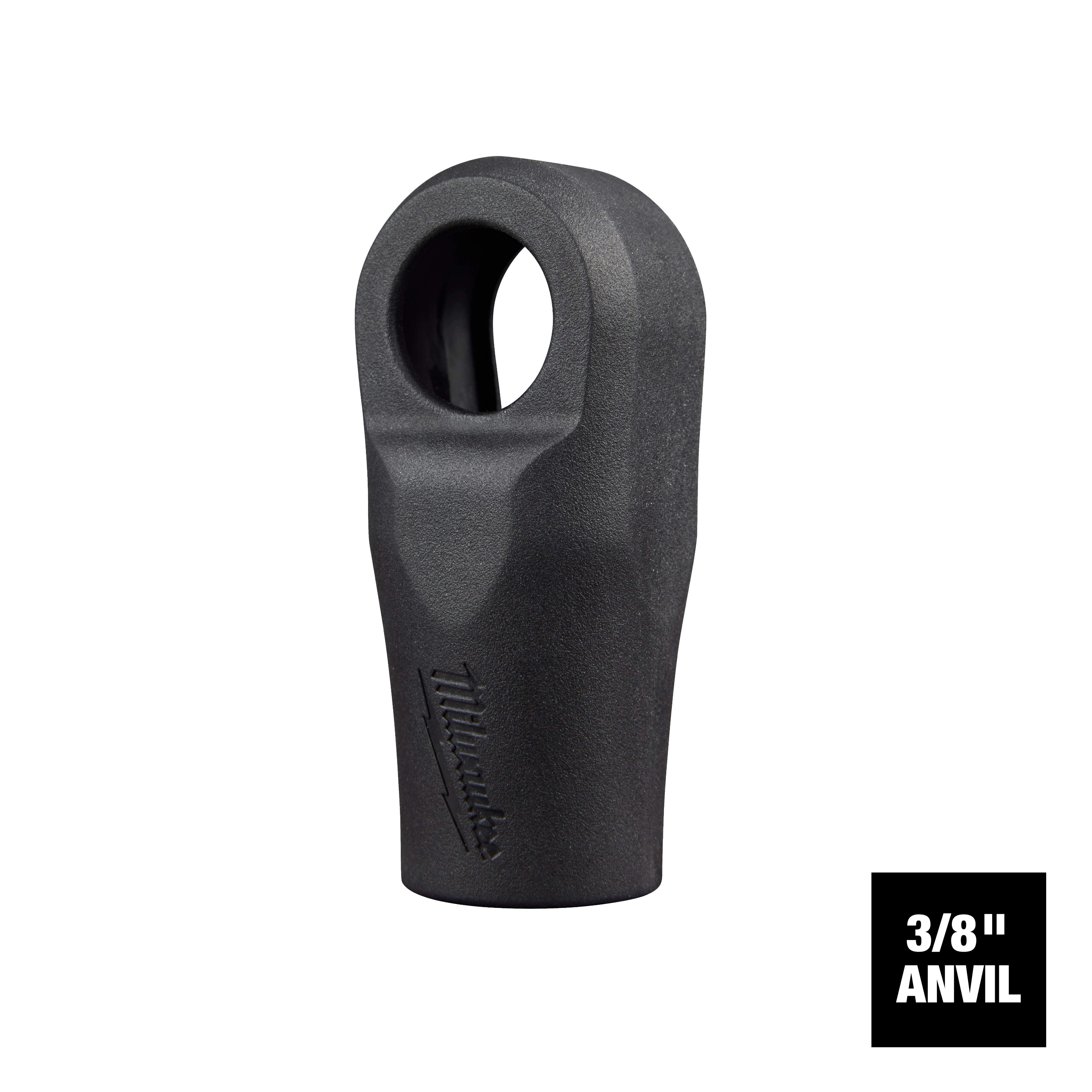 M12 FUEL 3/8" Extended Reach Ratchet Protective Boot standing upright on a plain background.