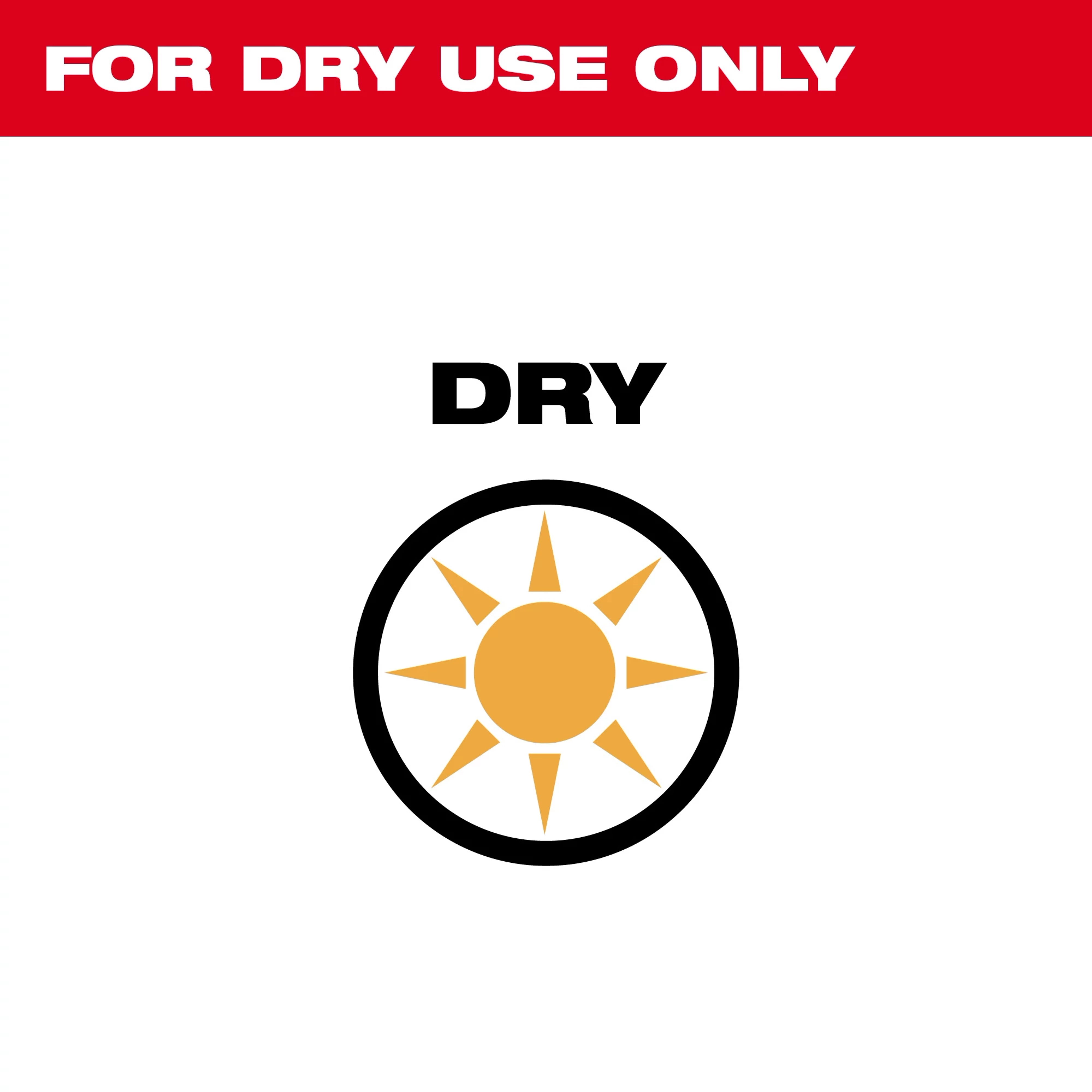 For Dry Use Only