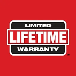 Limited lifetime warranty	 
