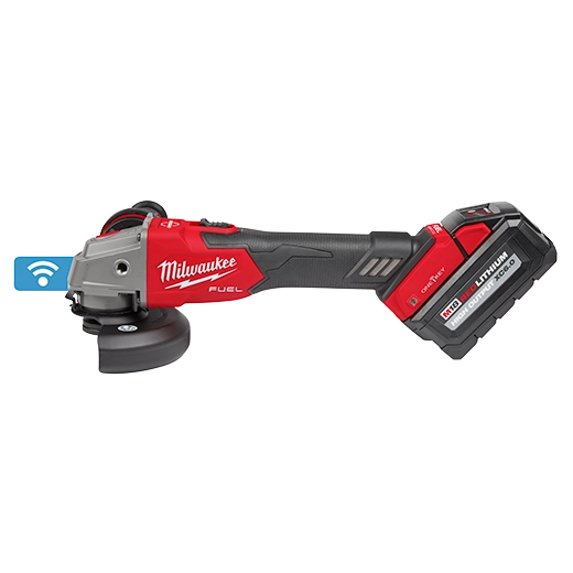 2883 - M18 FUEL™ 4-1/2" / 5" Braking Grinder with ONE-KEY(tm), Slide Switch Lock-On