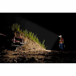 - USB Rechargeable Hard Hat Light