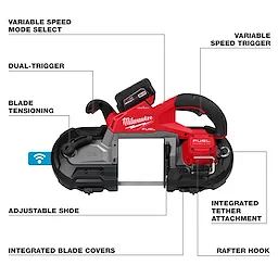 M18 FUEL™ Dual Trigger Deep Cut Band Saw