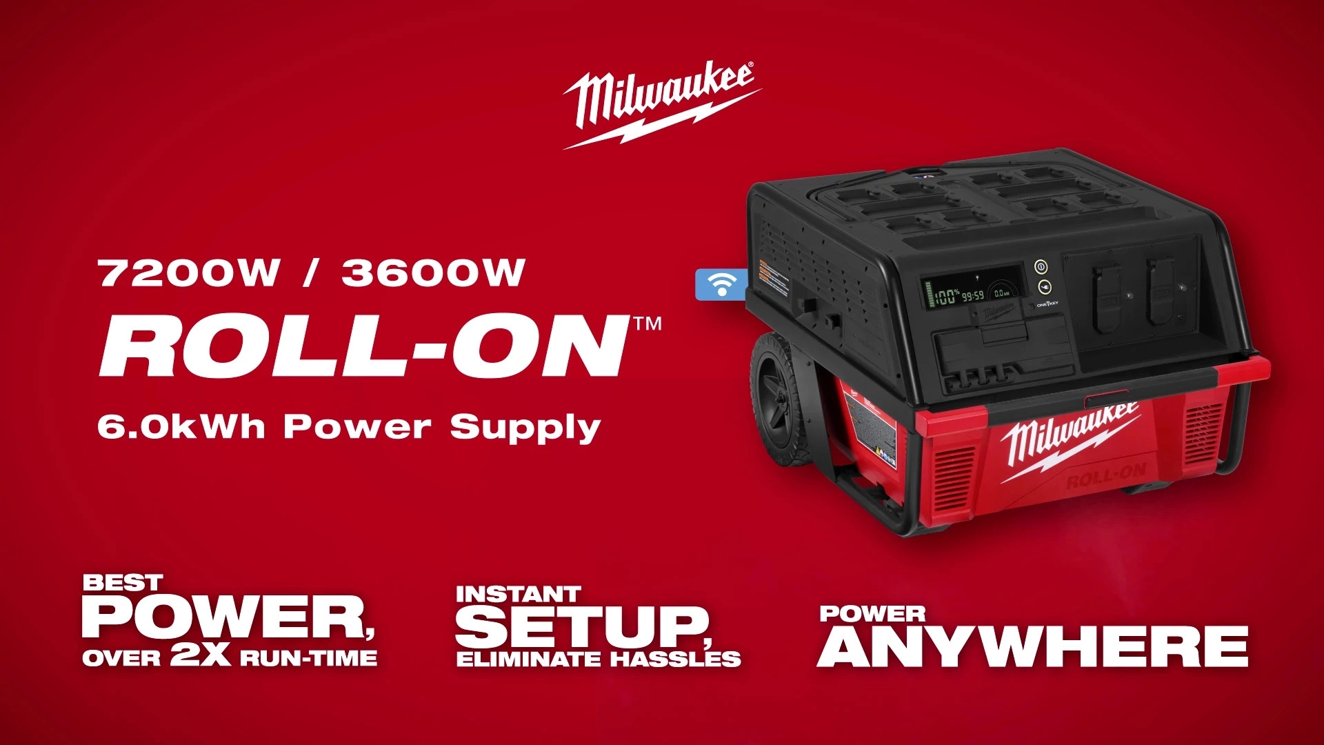 ROLL-ON™ 7200W/3600W 6.0kWk Power Supply