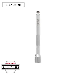 Image of the Milwaukee 1/4" Drive 4" Wobble Extension