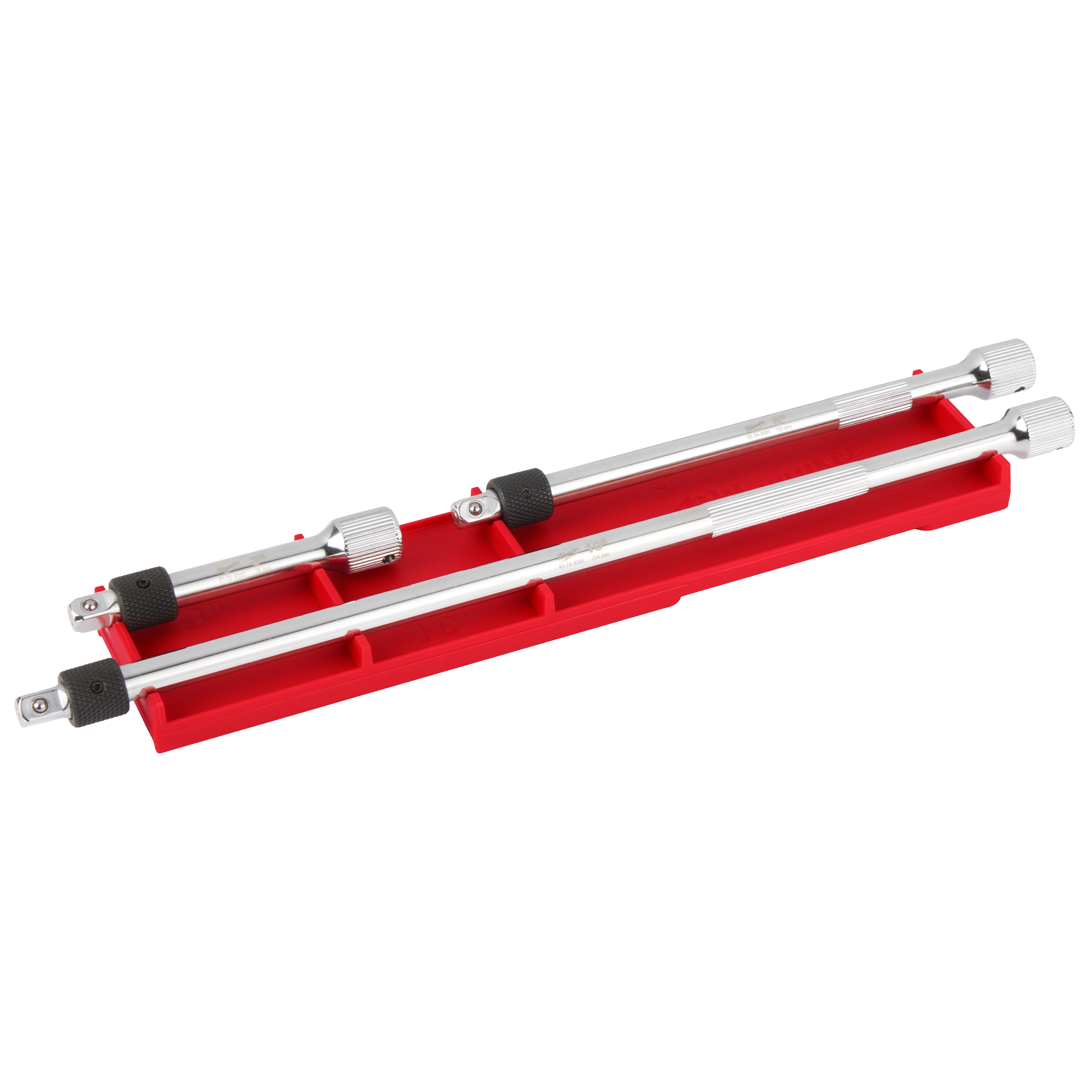 3pc 1/4” Drive Locking Extension Set