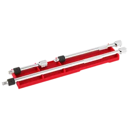 3pc 1/4” Drive Locking Extension Set