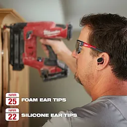 NRR 25 Foam Ear Tips and NRR 22 Silicone Ear Tips