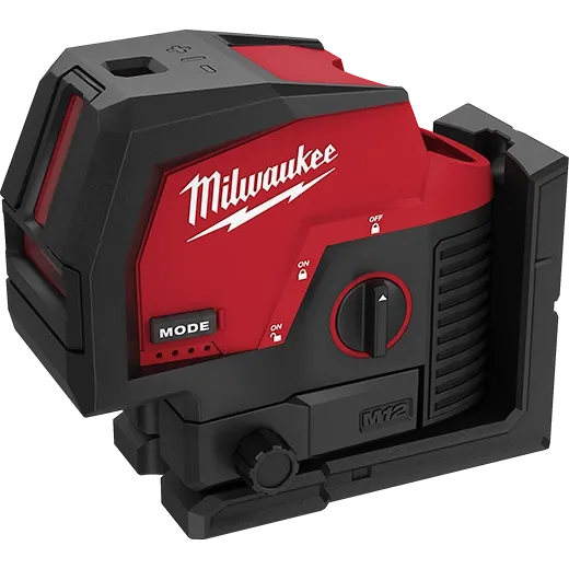Láser verde de puntos de plomada y línea transversal M12 Milwaukee Tool