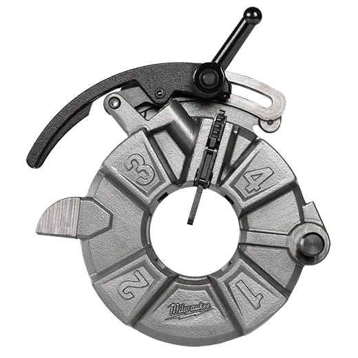Cabezal de troquel de roscado de tubos NPT con microajuste